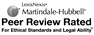 Martindale-Hubbell Peer Review Rated