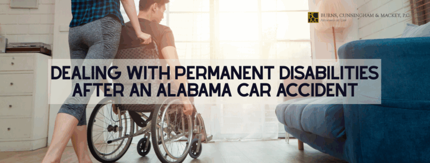 Dealing with Permanent Disabilities After an Alabama Car Accident