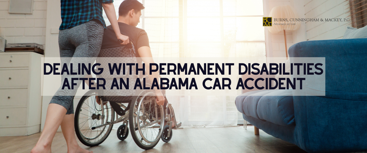 Dealing with Permanent Disabilities After an Alabama Car Accident